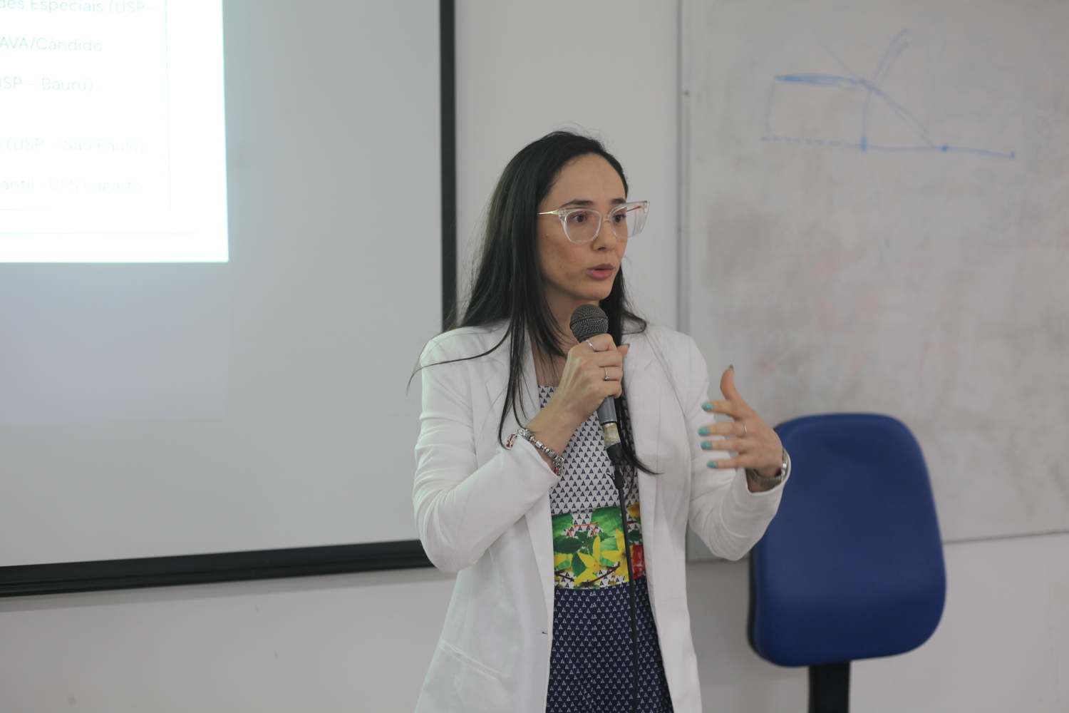 Catielma Nascimento é odontóloga do campus Lagarto. Foto: Ana Laura Farias/ Campus Lagarto