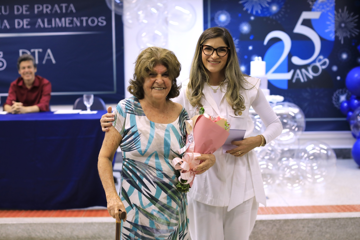Professoras Maria Nadja Góis e Ângela Borges (Foto: Carol Matos/Ascom UFS)